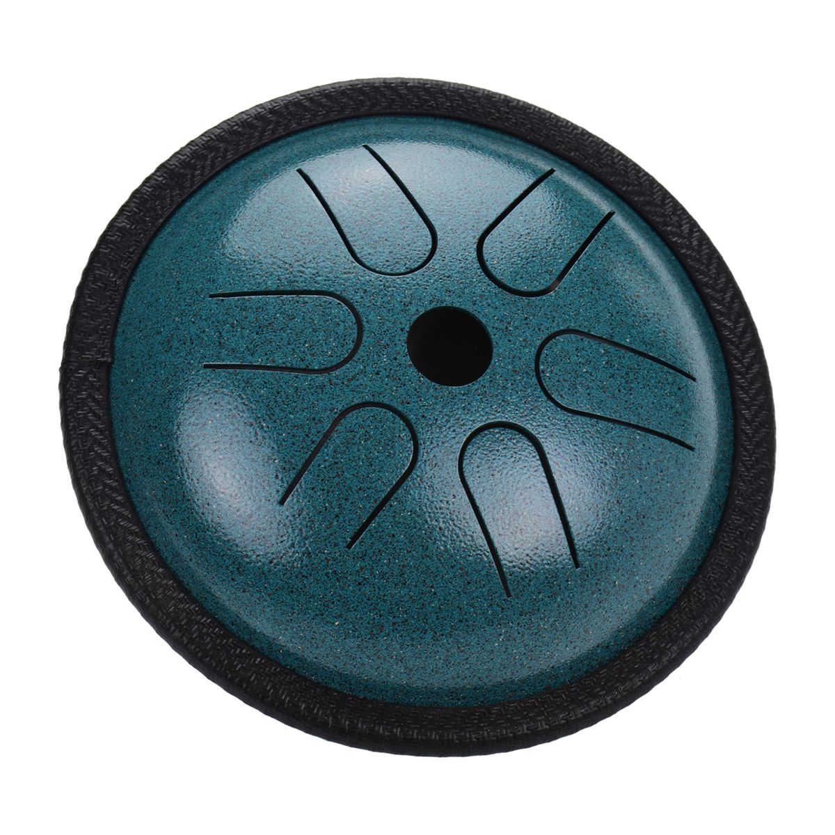 5.5in Mini Steel Tongue Drum, 6 Notes, Handpan