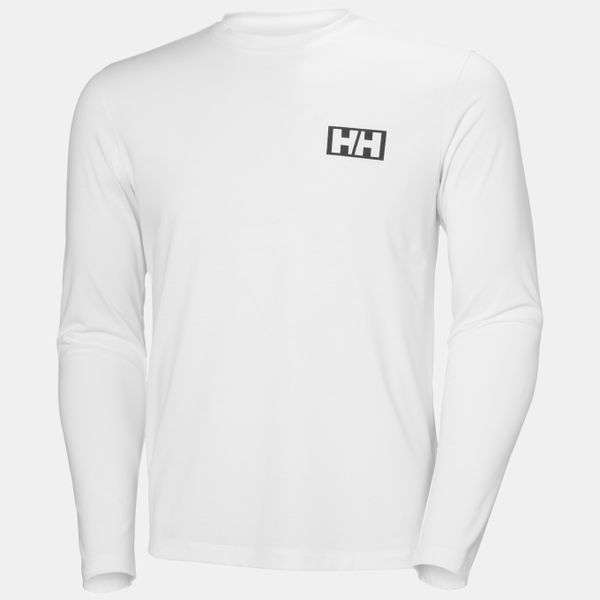 Helly Hansen Men's Skog Graphic Long Sleeve T-shirt - White
