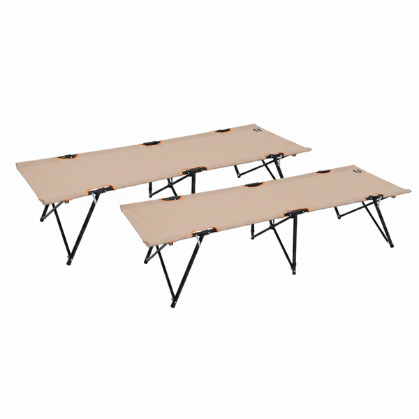 Basecamp Portable Outdoor Stretcher 191 cm for Camping and - 2 Pack