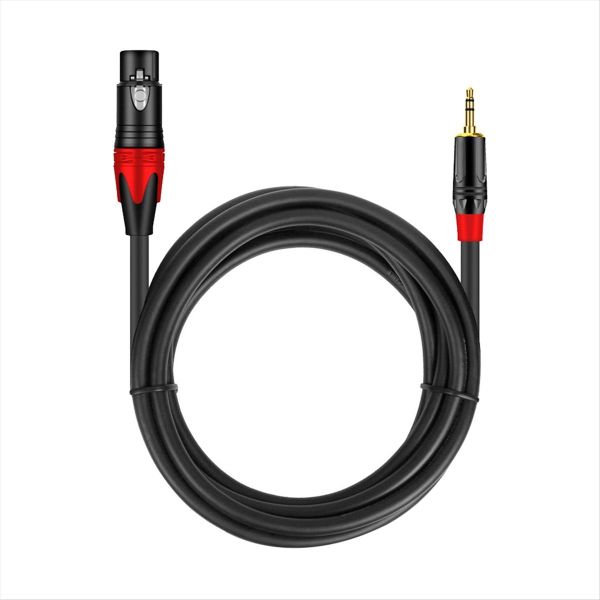 3 5Mm To Xlr (3-Pin) Microphone Audio Cable Female To Male Cable