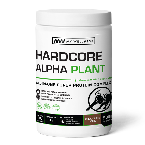 My Wellness Hardcore Alpha Plant 900g Chocolate Milk