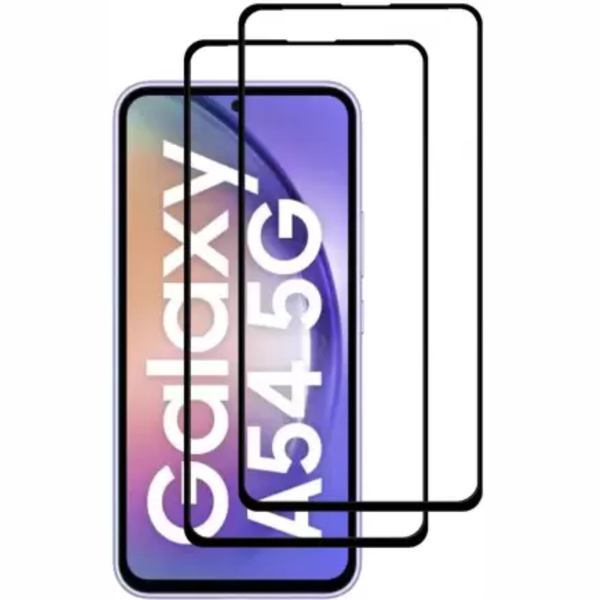 Tempered Glass Screen Protector Compatible for Samsung Galaxy A54 PACK OF 2