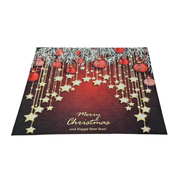 Christmas Door Mat - Christmas Lights