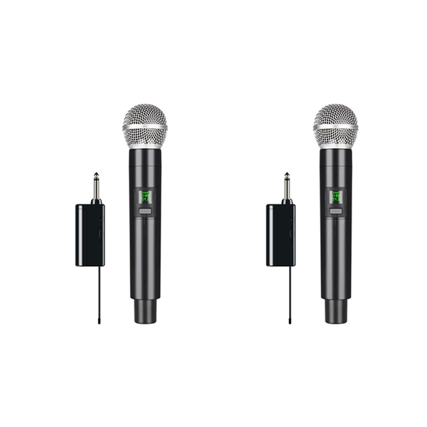 Wireless Microphone Uhf Karaoke Handheld 1 Channel Lithium Battery