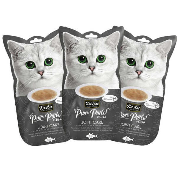 Purr Puree Plus+ Joint Care Tuna (3 x 60g packet)