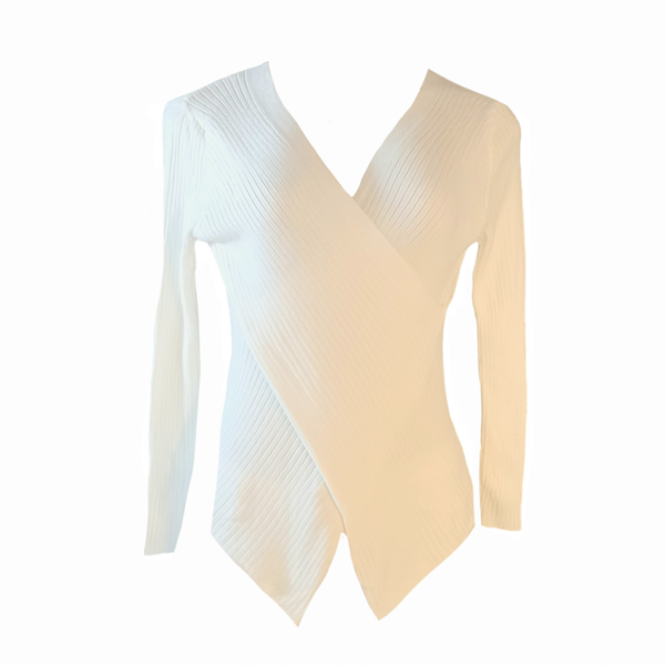 Ladies Cross Over Knitwear top