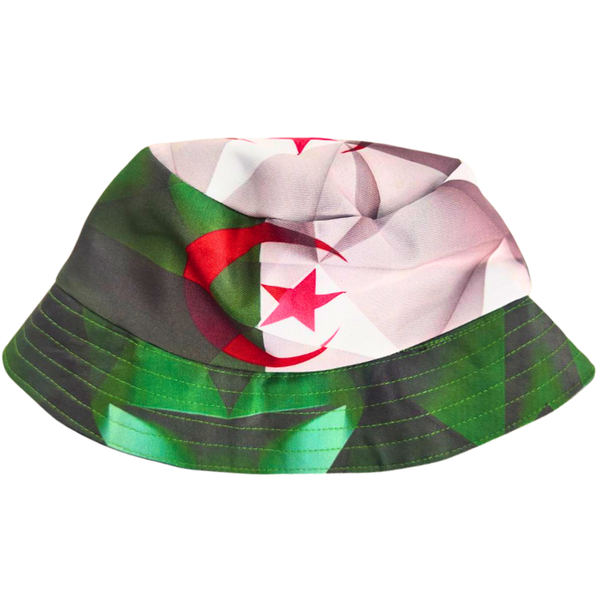 Support Algeria Flag Les Fennecs Desert Foxes Bucket Hat
