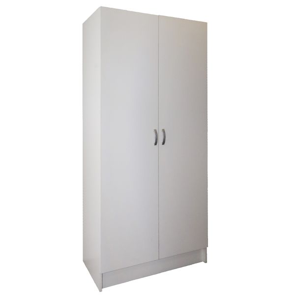 Denver Furniture - Wardrobe Cupboard - White