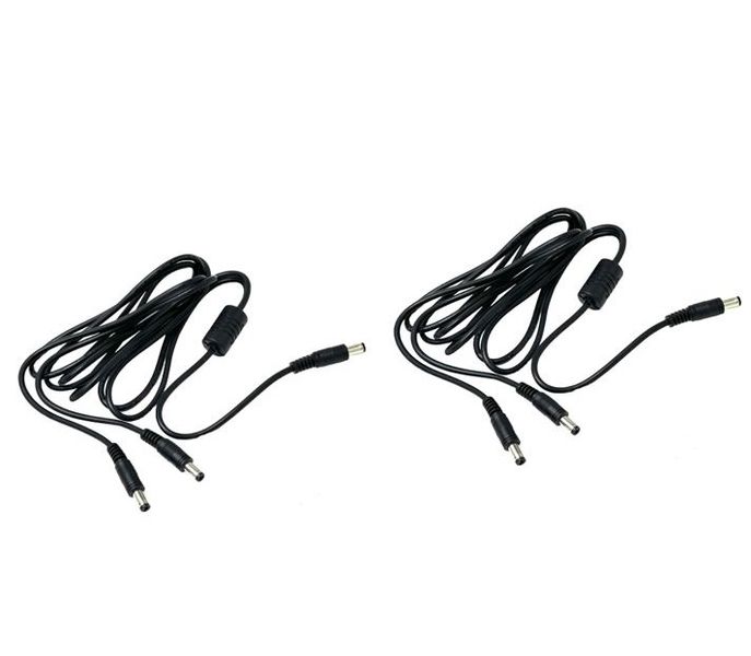 Pack Of 2 Router Extension Y Splitter Cable 1.5m