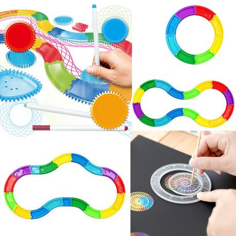 Deluxe Spirograph Drawing Set (Deluxe Set)