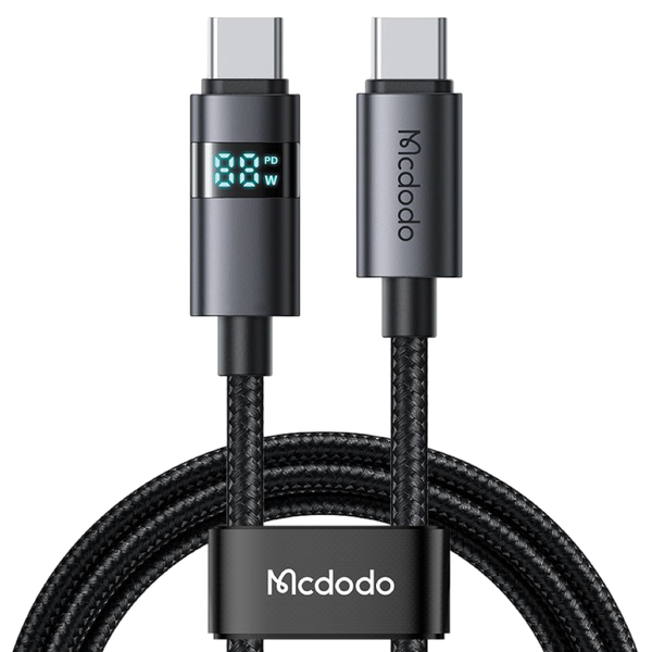 Mcdodo 100W LED Display USB-C to USB-C Fast Charging Cable Type-C Cable USB