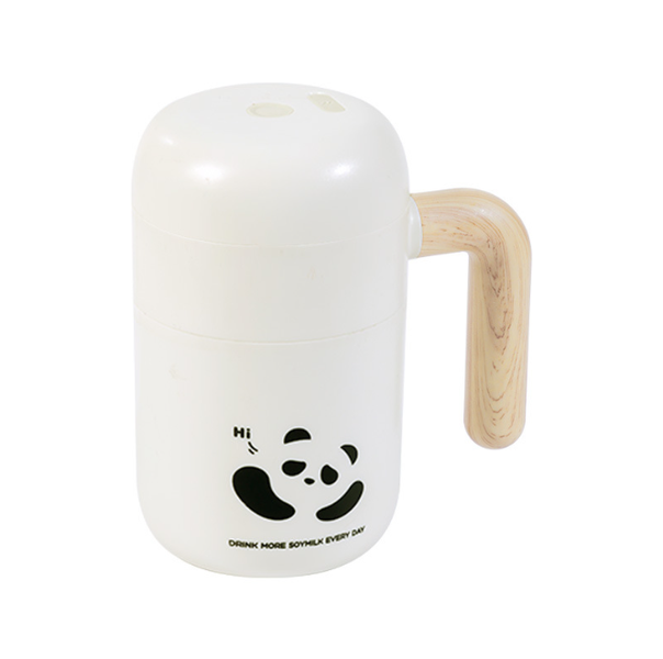 Magnetic Stirring Coffee Mug (Panda Design) - Type-C Compatible, 1 Piece