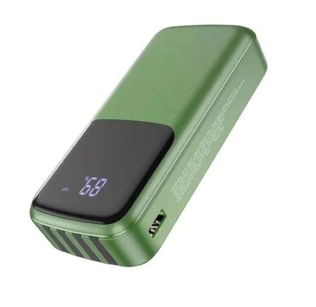 DB07A 20000mAh Power Bank with Four Cable and Large Display Screen. BT