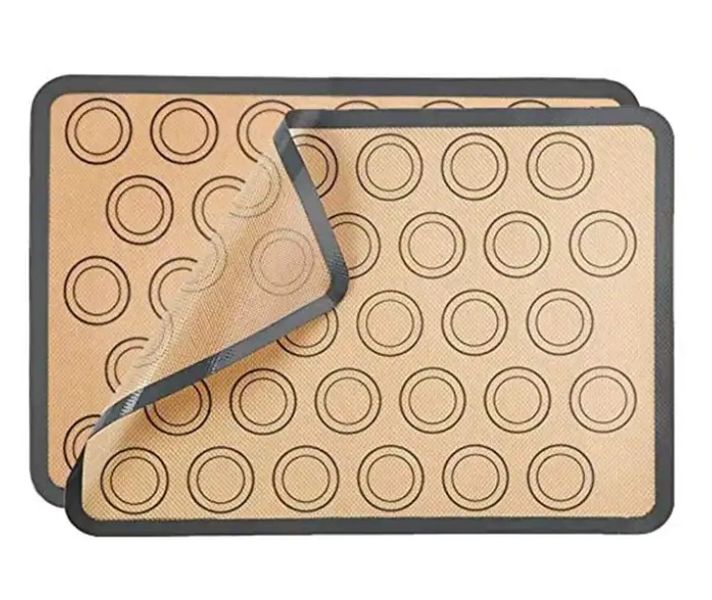 Inovv Silicone, Non-Stick, Food Safe Baking Mat, Macaron, Pack of 2