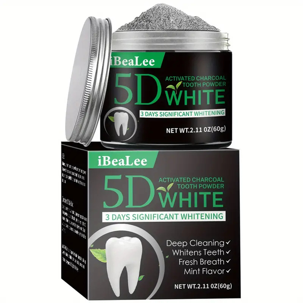 iBeaLee Teeth Brightening Charcoal Powder