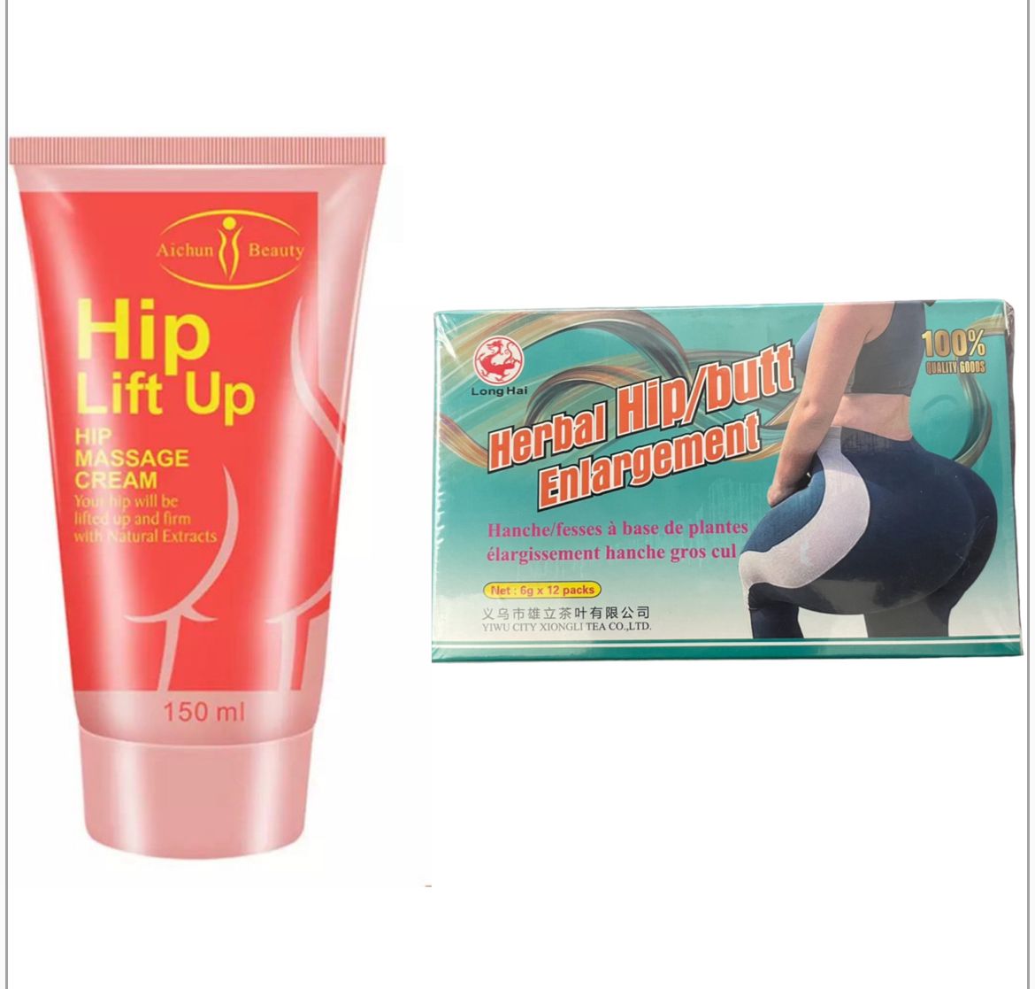 Hip Lift Up Massage Cream 150 g Herbal Hip Butt Enlargement