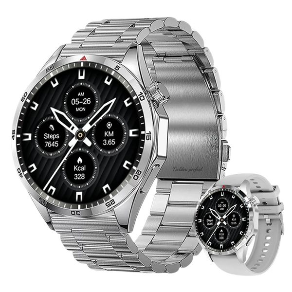 Smartwatch with Dual Straps - 1.43 HD Display,Android &amp; iOS Compatible