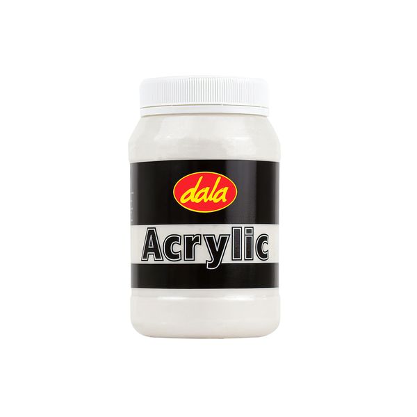 Dala 500ml Acrylic Pearlescent White
