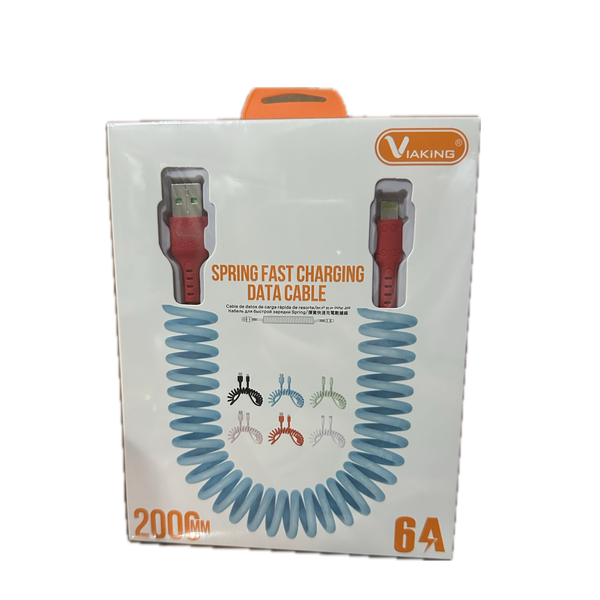 Spring Fast Charging Date Cable 2m