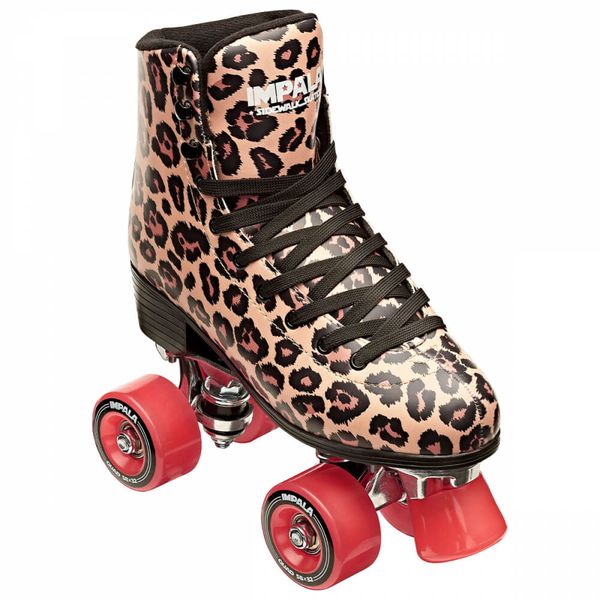 Impala Roller Skates Leopard Print