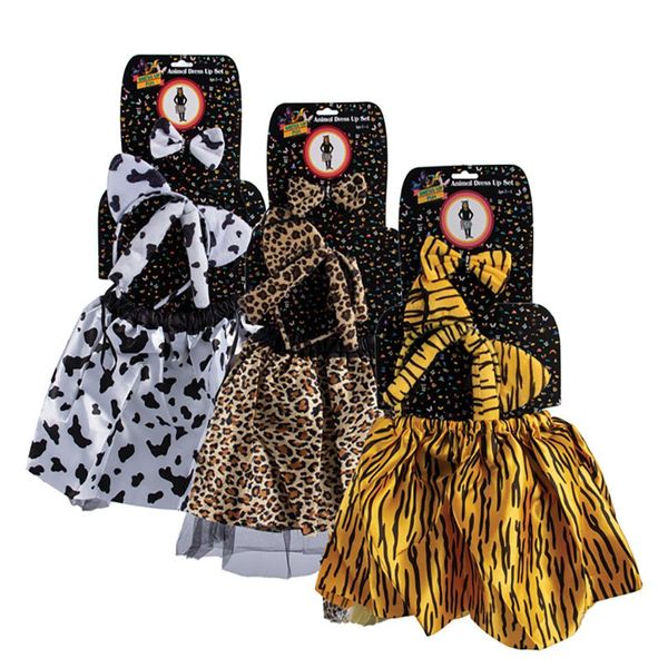 Bulk Pack x 3 Dress Up Animal Tutu Set