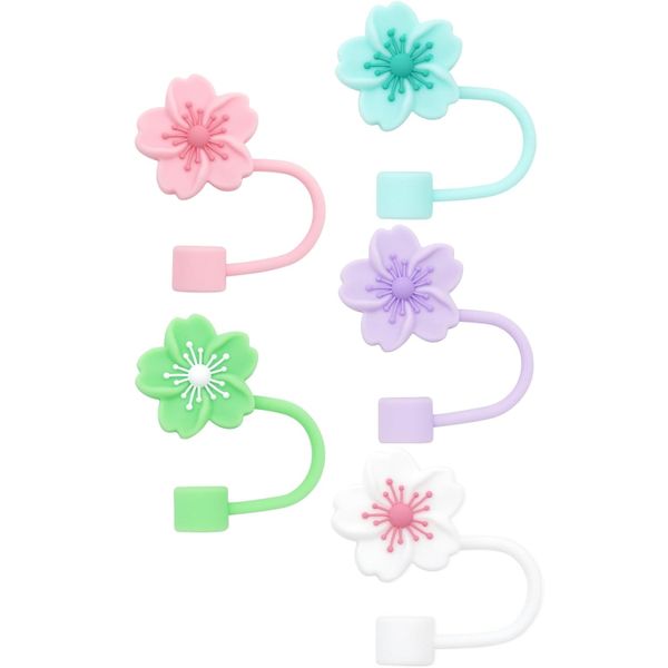 Straw Cover Cap for Cup, Silicone Straw Topper 10 mm Straw