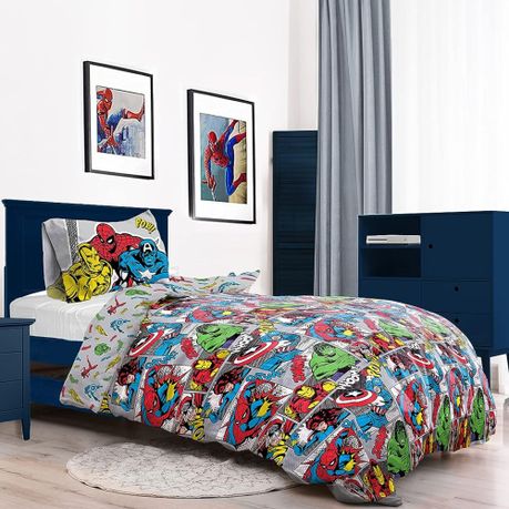 Comic duvet outlet cover