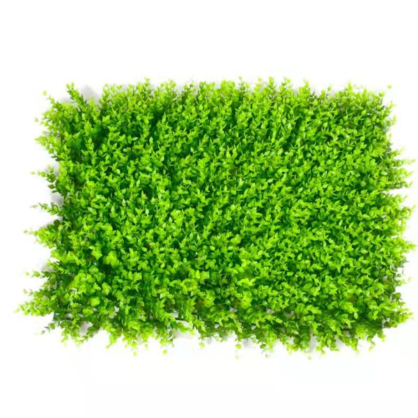 Set of 4 Artificial Furn Faux Leaves Wall Panel for Outdoor and Indoor B