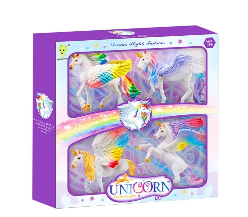 4 Piece Unicorn in Open Box | Shop Today. Get it Tomorrow