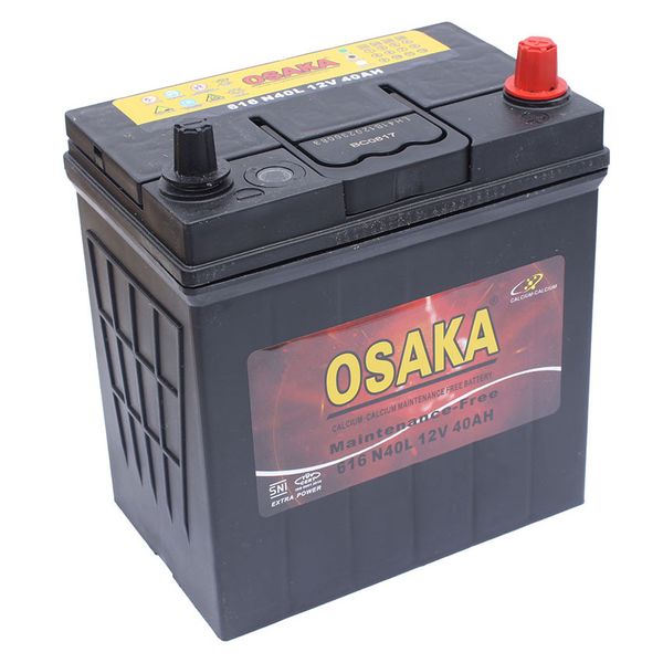 Osaka 616 - 12V - 40Ah - Normal Terminal Car Battery