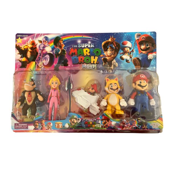 Super Mario Bros. Characters 6 Pieces Set