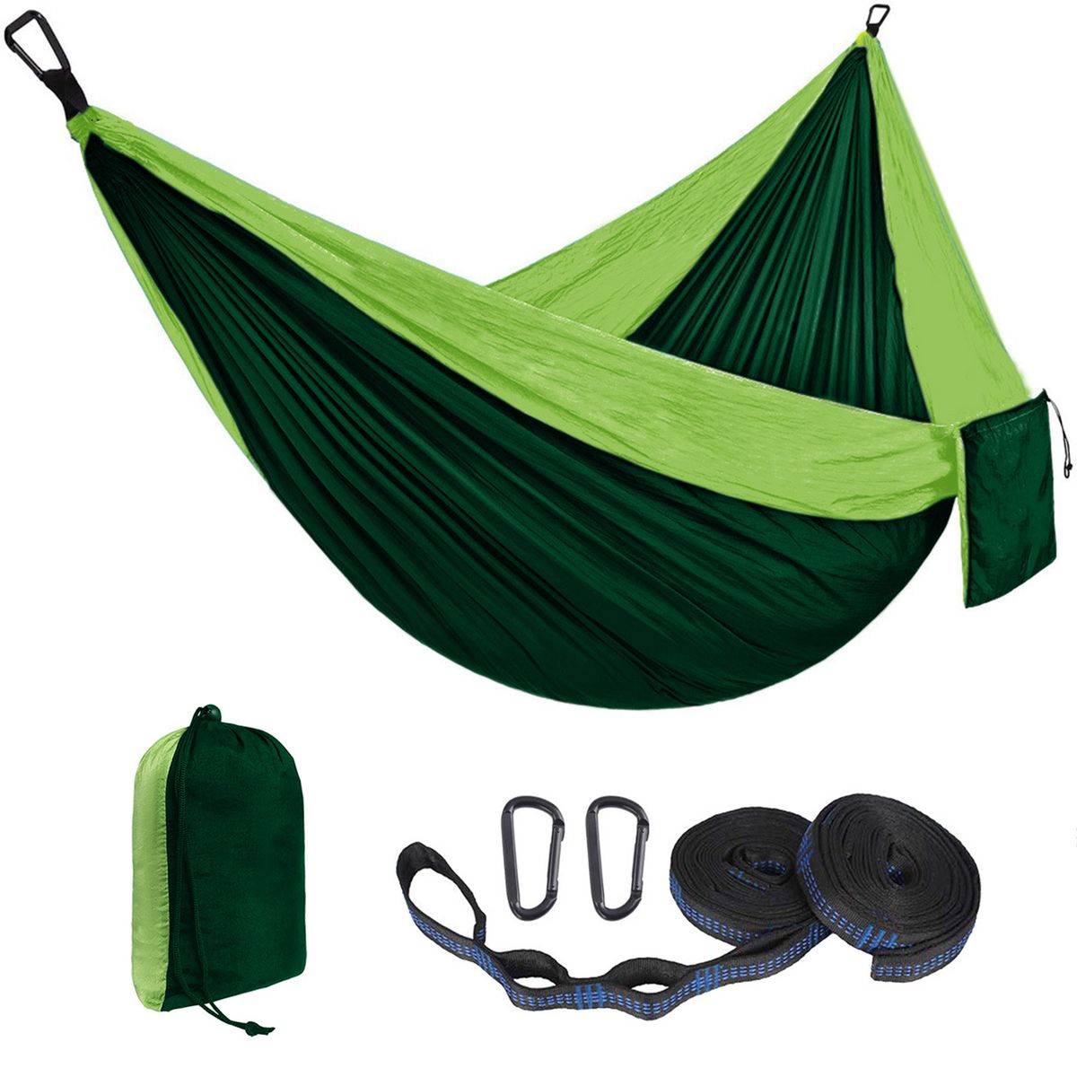 Portable Lightweight Camping Nylon Hammock Hanging Chair270x140cm