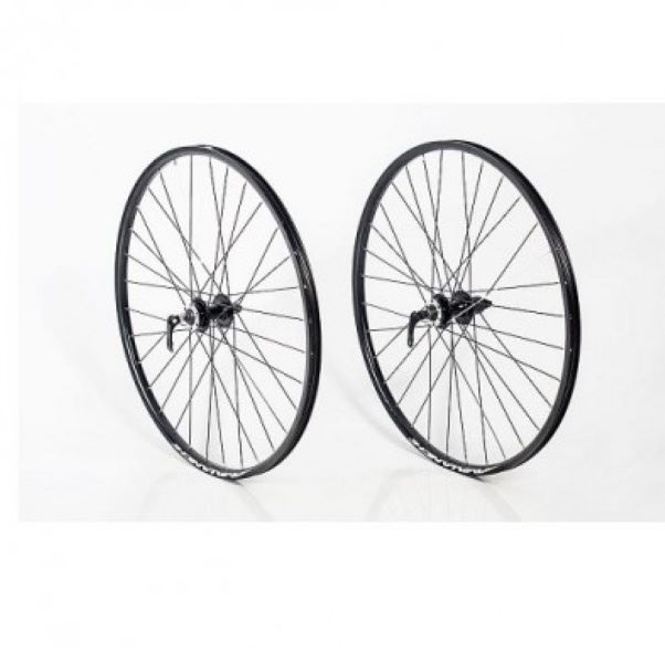 Avalanche WHEEL 29" MTB FRONT ALLOY BLACK RIM &amp; SPOKES DISC BRAKE