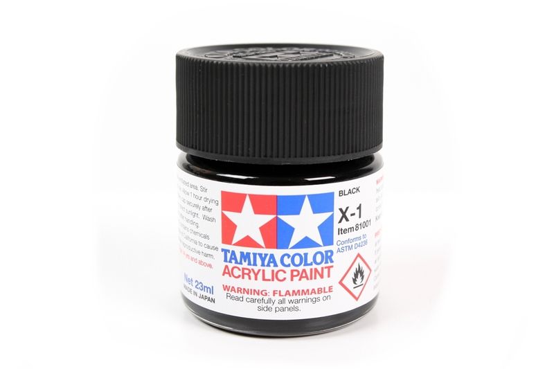 Tamiya - X Range Acrylic 23ml Paints Assorted