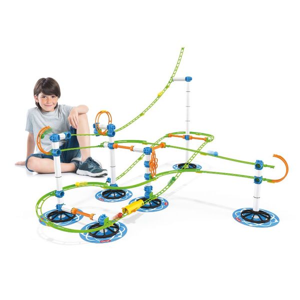 Quercetti Skyrail Evolution Multi-Way Roll-Way Marble Run Toy