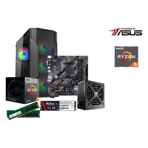 Methodic Aeris Home PC, AMD Ryzen 5 5600GT, 16GB, 512GB, Win 11 Pro
