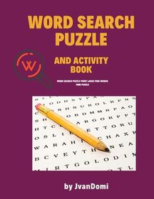 Word Search and Activity Book: Word Search Puzzle Print large Find ...