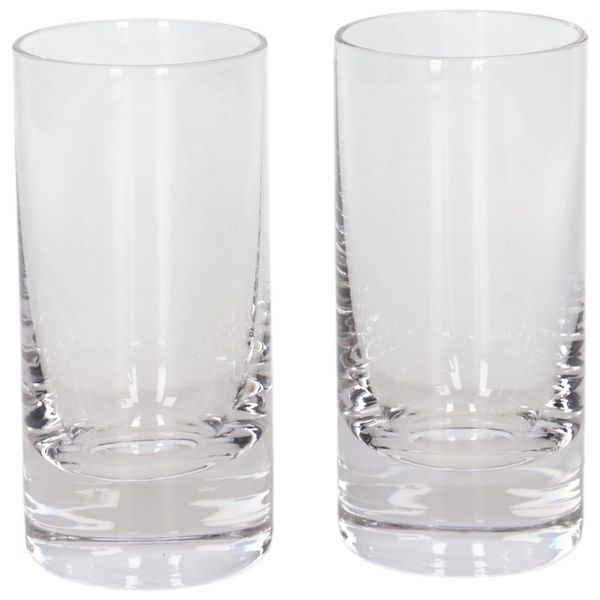 Danny Home 2 Pieces Crystal Tumbler Tall Glasses 330ml