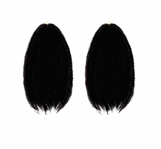 Hairpiece Afro twist hair 2 bundles 18 inch