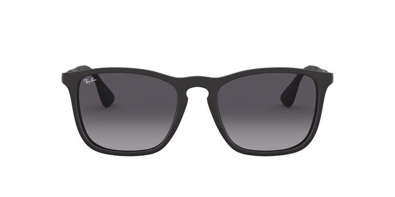 Ray-Ban Chris Sunglasses - Matter Black/Grey