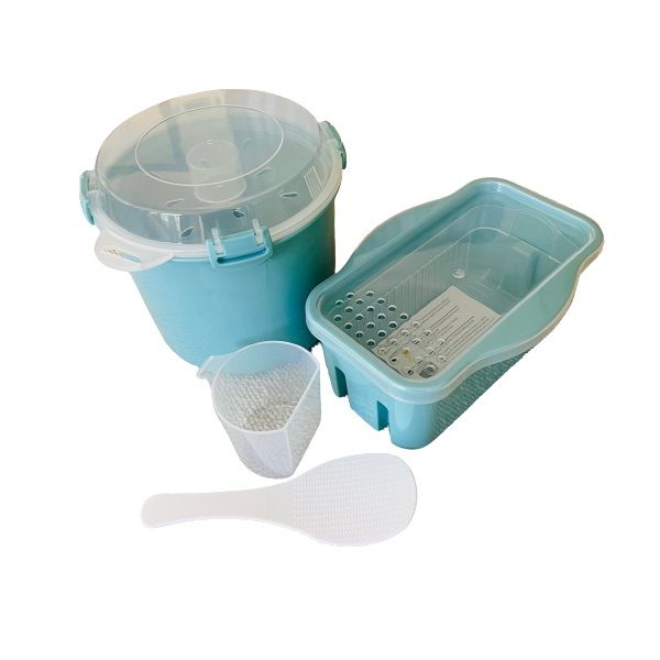 BPA Free - Microwave Pasta Cooker &amp; Rice Cooker Combo