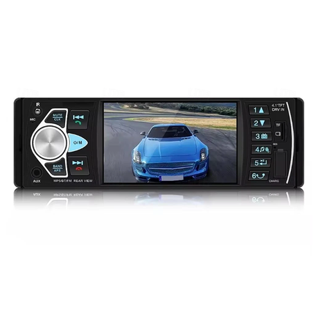 4.1" Car MP5 Video Player, Bluetooth, Handsfree, USB, SD, Aux, FM Radio. Image