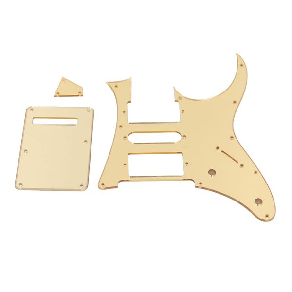 HSH Gold Guitar Pickguard Compatible With Ibanez RG250 Style 7V