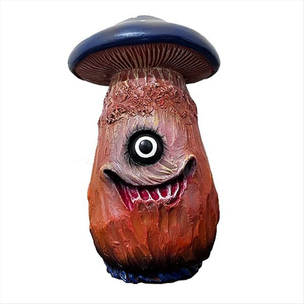 Halloween Skull Mushroom Sculpture Resin Crafts Home Decoration E