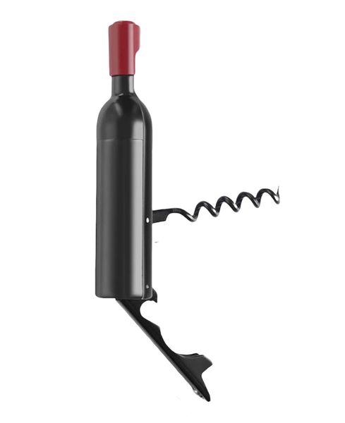 Wine Bottle Opener with Corkscrew &amp; Bottle Opener