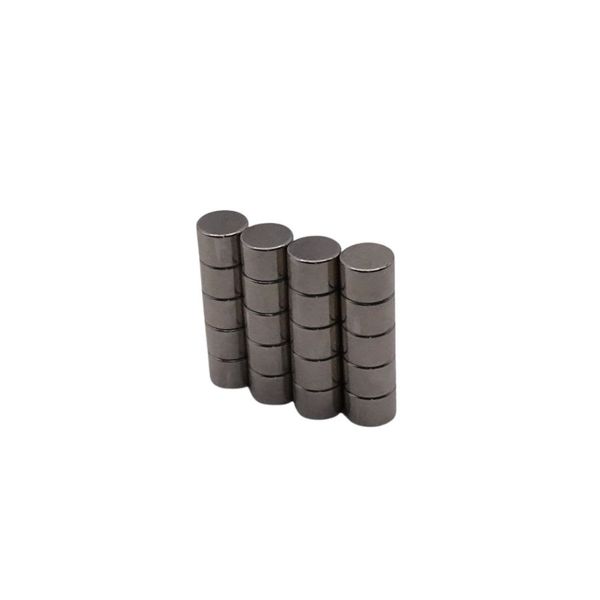 10x7mm N38 Ni Neodymium Discs Magnets
