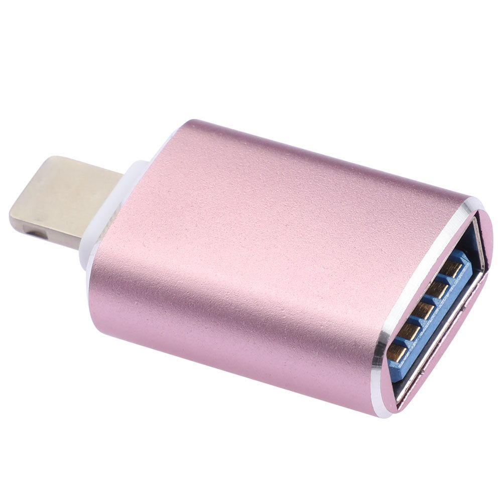 SE Widely Compatible Lightning Male to USB 3.0 Female OTG Adapter ...