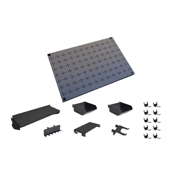 CLIP-FIT 4 Pegboard and Accessories Pack 600mm x 400mm