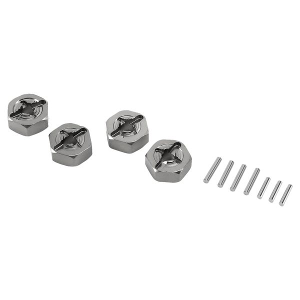 Aluminum Alloy 12Mm Combiner Wheel Hub Hex Adapter Upgrades Yellow