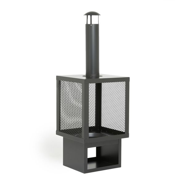 Fire up - Steel Square Fireplace